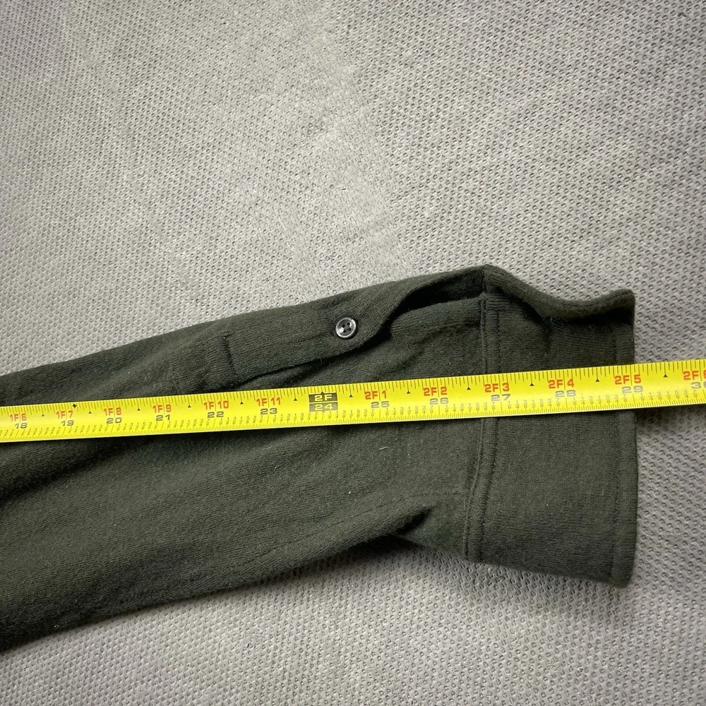 Polo Ralph Lauren Sweater‎ Mens Large* Wool Green Collared Preppy Button Up